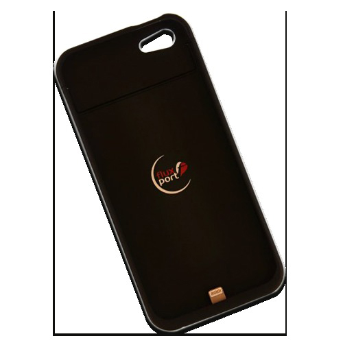 FLUXPORT Fluxy 5A - Wireless Charging Case Wireless Charging Case Apple, Schwarz
