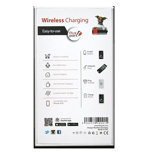 - Wireless Schwarz Charging FLUXPORT Case Charging Wireless 4A Fluxy Case Apple,