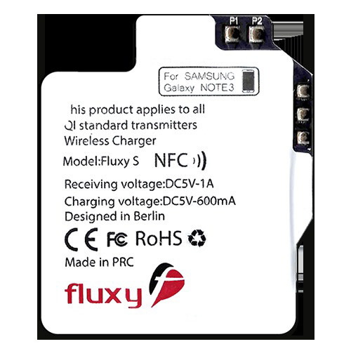 Wireless Receiver Charging 3 Samsung Note FLUXPORT Fluxy Receiver Charging Wireless -