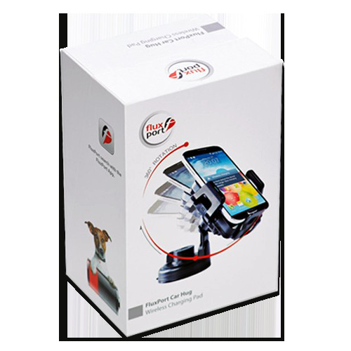 FLUXPORT Car Hug - Wireless Charger Wireless Charger, Schwarz