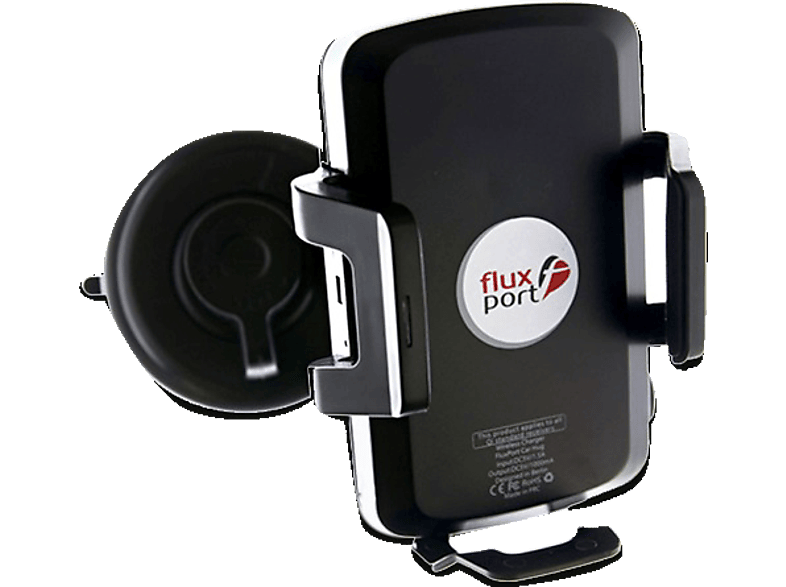 FLUXPORT Car Hug - Wireless Schwarz Charger, Charger Wireless