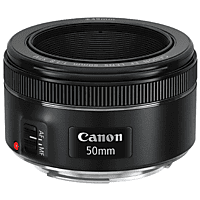 CANON EF - 50 mm f/1.8 EF, STM (Objektiv für Canon EF-Mount, Schwarz)