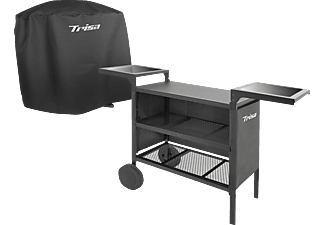 TRISA Trolley à Couverture Plancha Grill - Noir Grille de grillade.