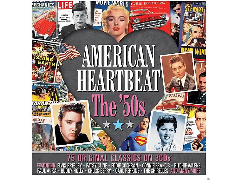 VARIOUS - American Heartbeat 50\'s  - (CD)