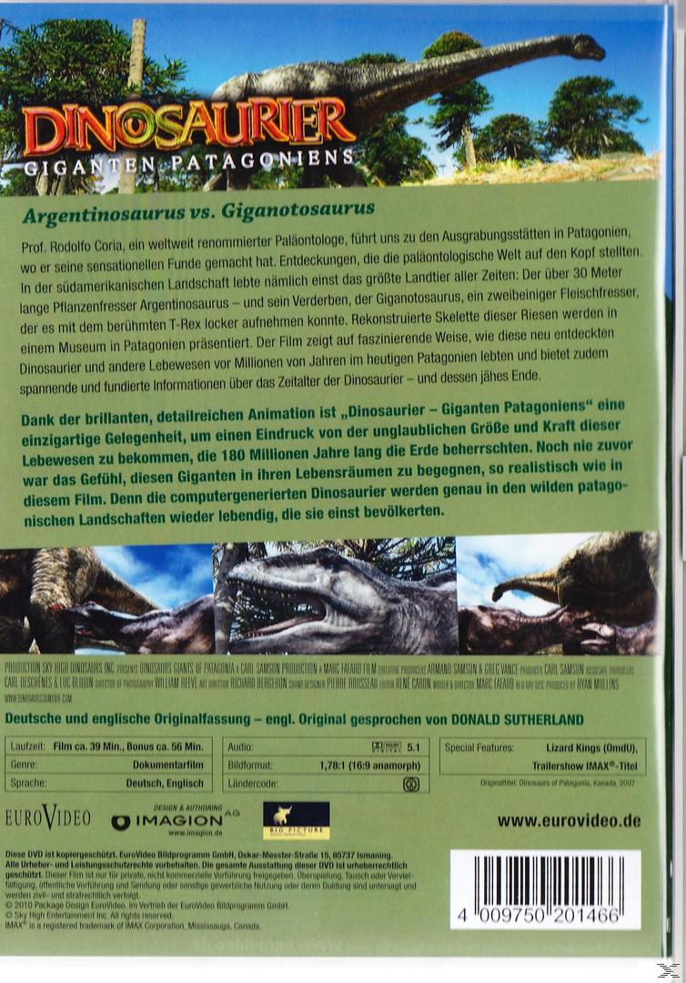 IMAX - Dinosaurier - Giganten Patagoniens DVD