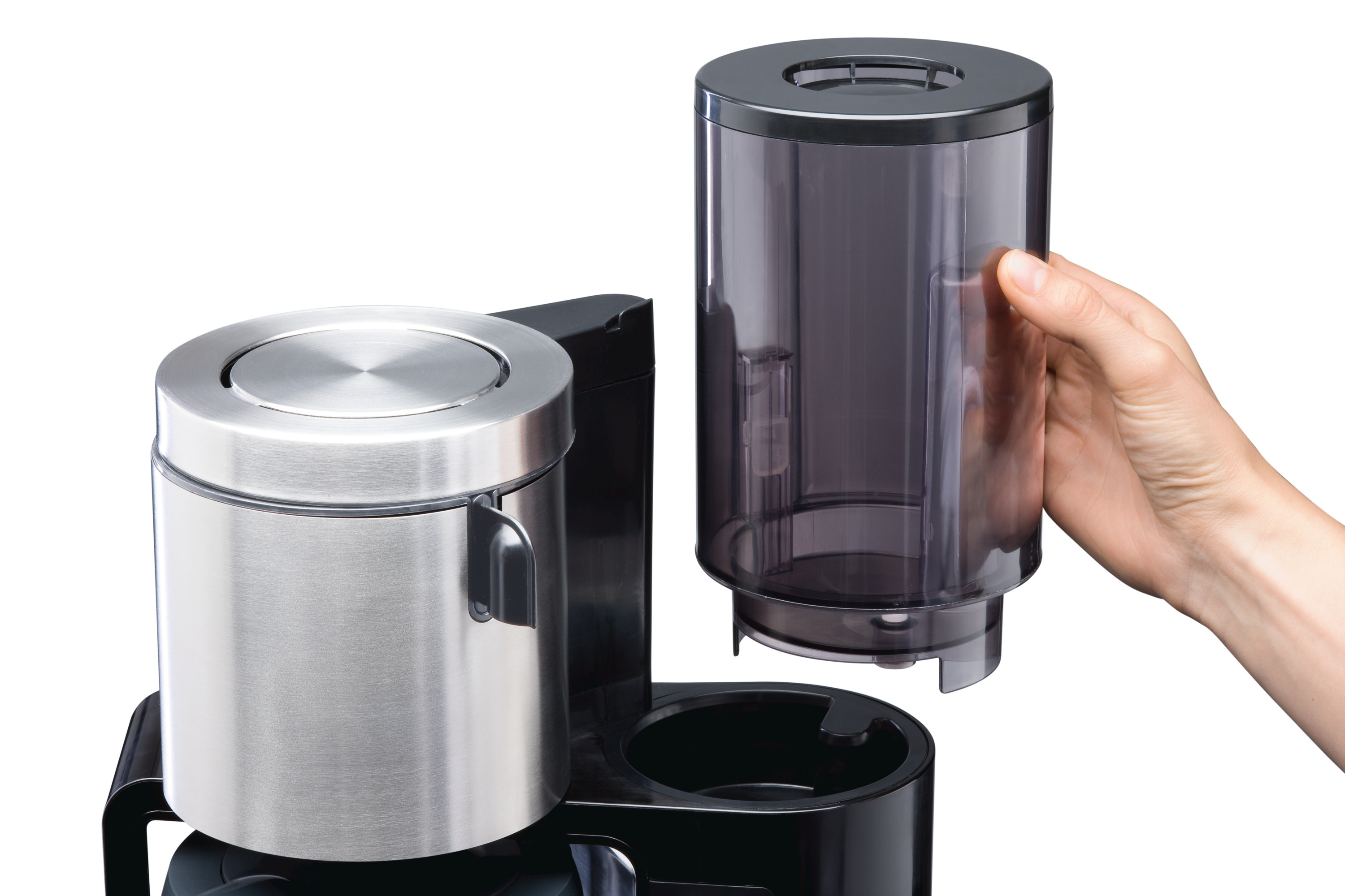 SIEMENS TC86503 Kaffeemaschine Schwarz/Anthrazit
