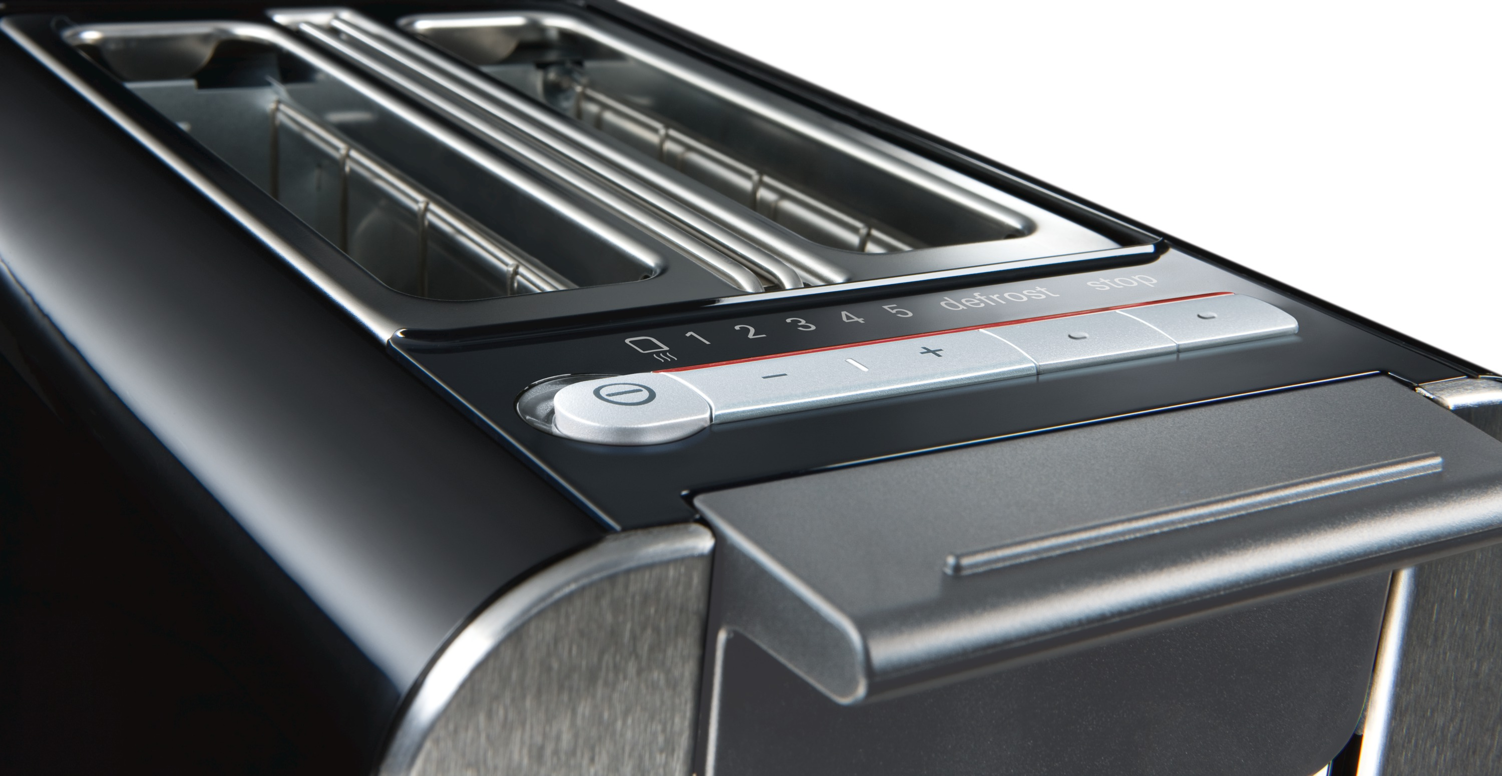 SIEMENS TT86103 sensor for senses Toaster Anthrazit (860 Watt, Schlitze: 2)