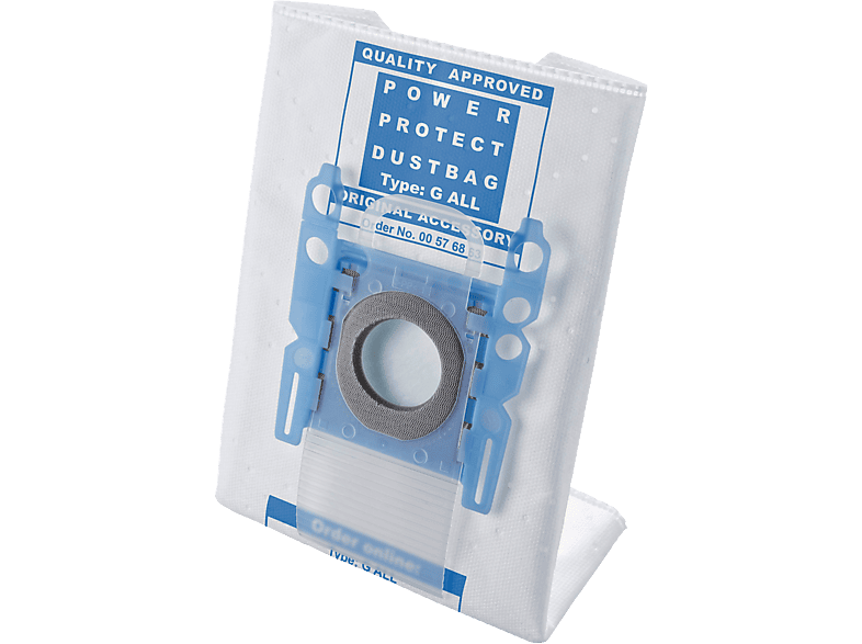 Bosch BBZ41FGall Typ G All PowerProtect Staubsaugerbeutel 4 Stück, passend für: Bosch