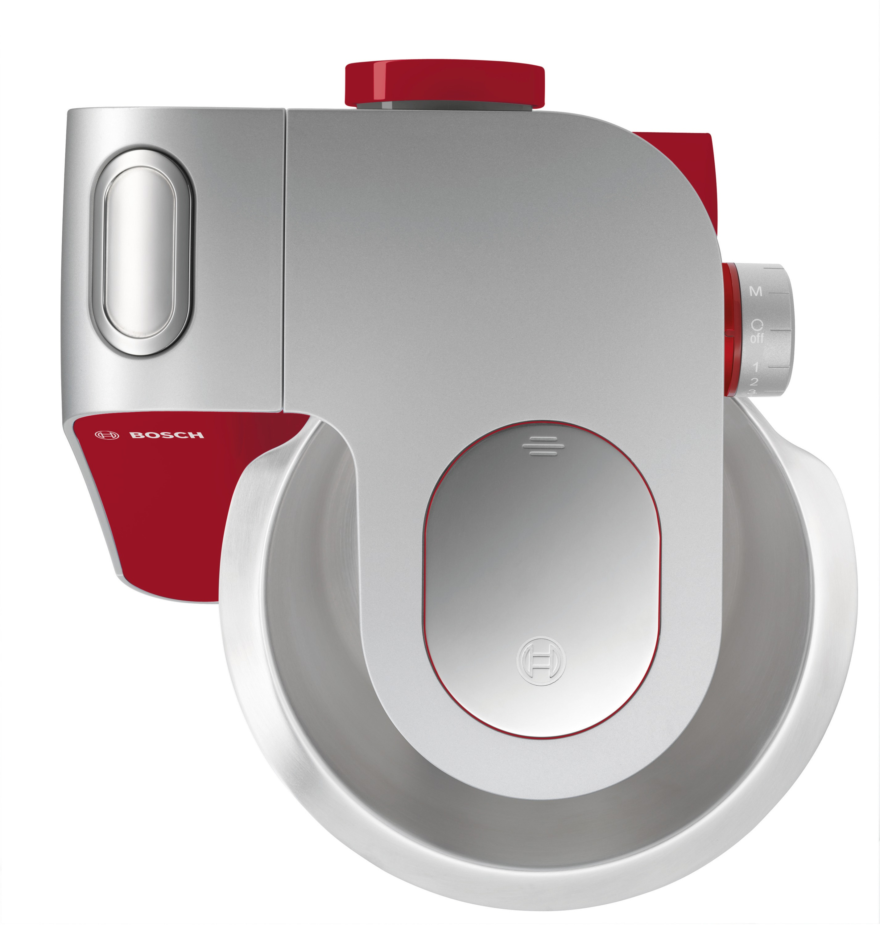 BOSCH MUM 54720 Küchenmaschine Rot/Silber (Rührschüsselkapazität: 3,9 l, 900 Watt)