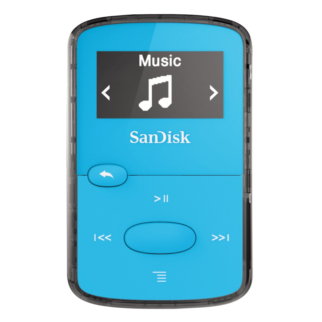 SANDISK Clip Jam Mp3-Player (8 GB, Blau)