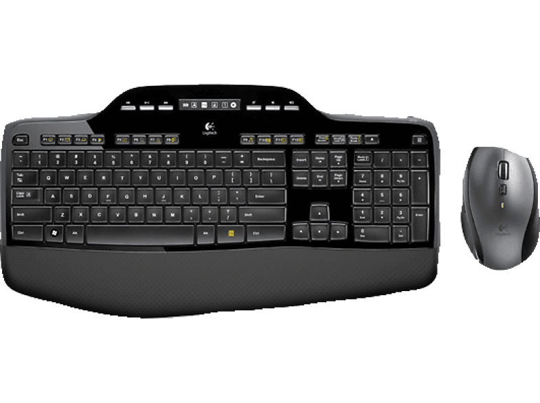 LOGITECH Draadloos toetsenbord + Draadloze muis MK710 QWERTY US