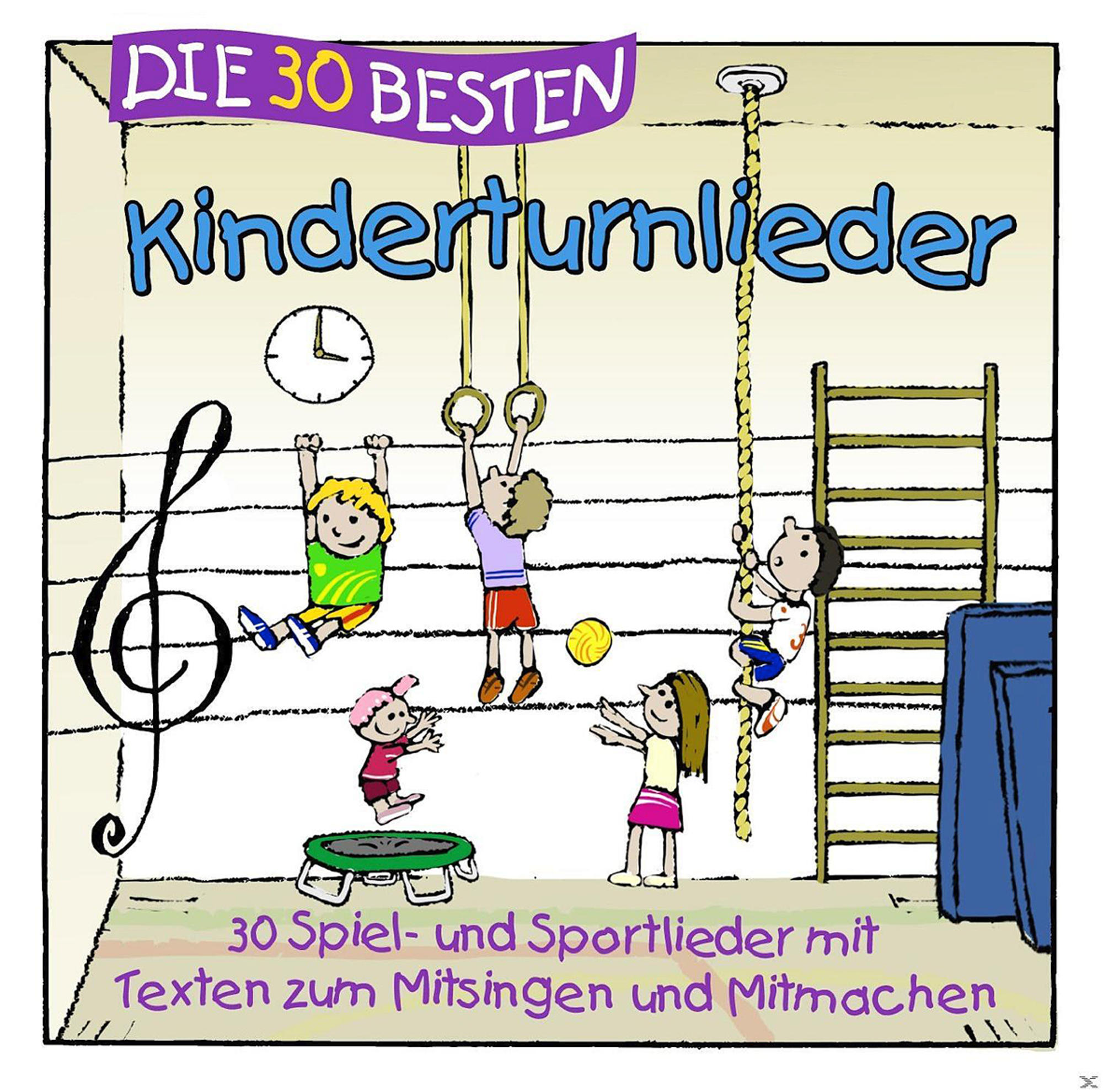 Simone Sommerland, Karsten Glück, Die Kita Frösche - Die 30 Besten Kinderturnlieder  - (CD)