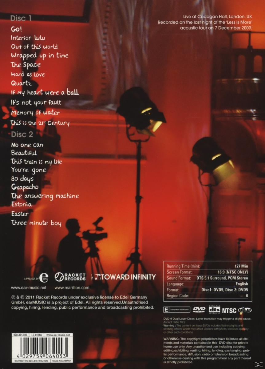 Marillion - Live From Cadogan Hall  - (DVD)