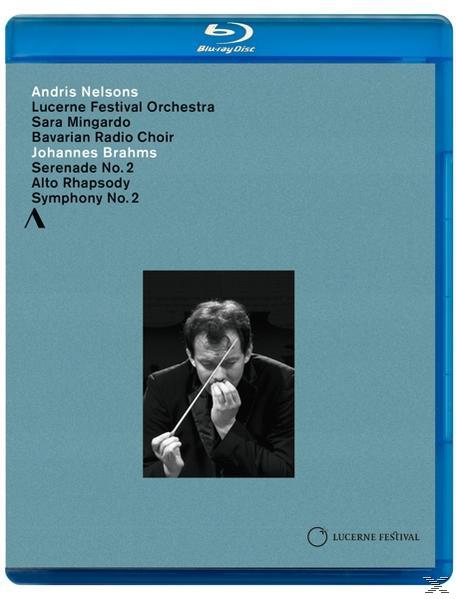 Bavarian Radio Choir, Brahms: (Blu-ray) 2, Symphony Serenade Lucerne Sara Andris Mingardo, Rhapsody, - - No.2 No. Nelsons Alto Festival Orchestra