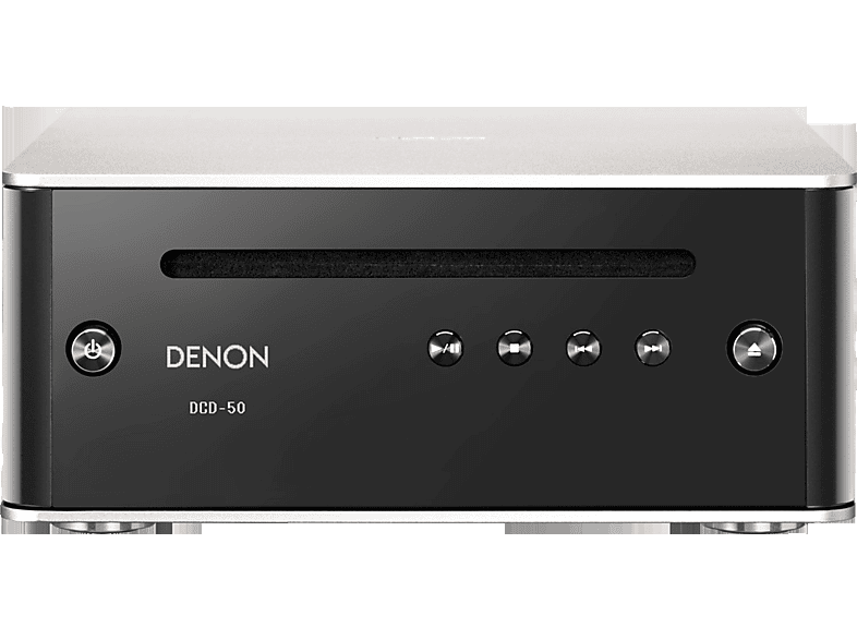 DENON DCD50 HiFiCDPlayer, Silber/Schwarz HiFiCDPlayer in Silber
