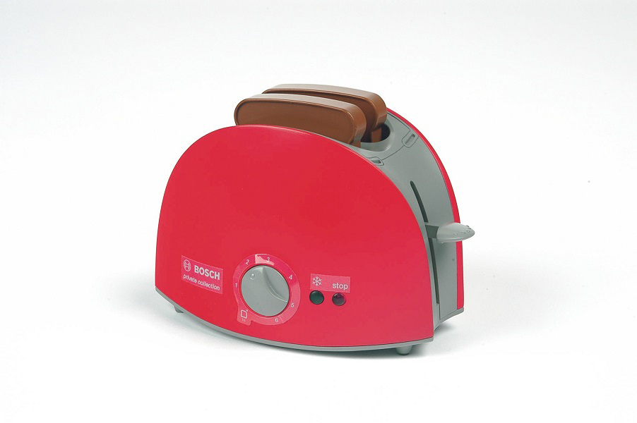 (Kinderspielzeug) Toaster Rot/Grau BOSCH Toaster