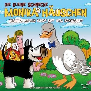 Cover eines Kinderbuchs mit einem Cartoon-Hund, einer Gans und anderen Charakteren in einer farbenfrohen Illustration.
