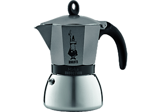 BIALETTI 4822 Moka Induktion Espressokocher Anthrazit