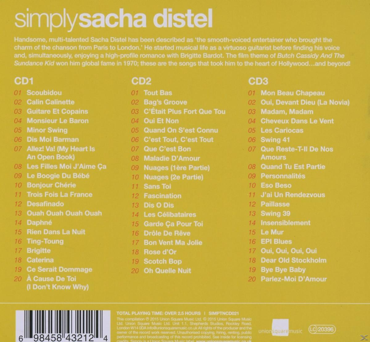 Sacha Distel - Simply Sacha Distel  - (CD)