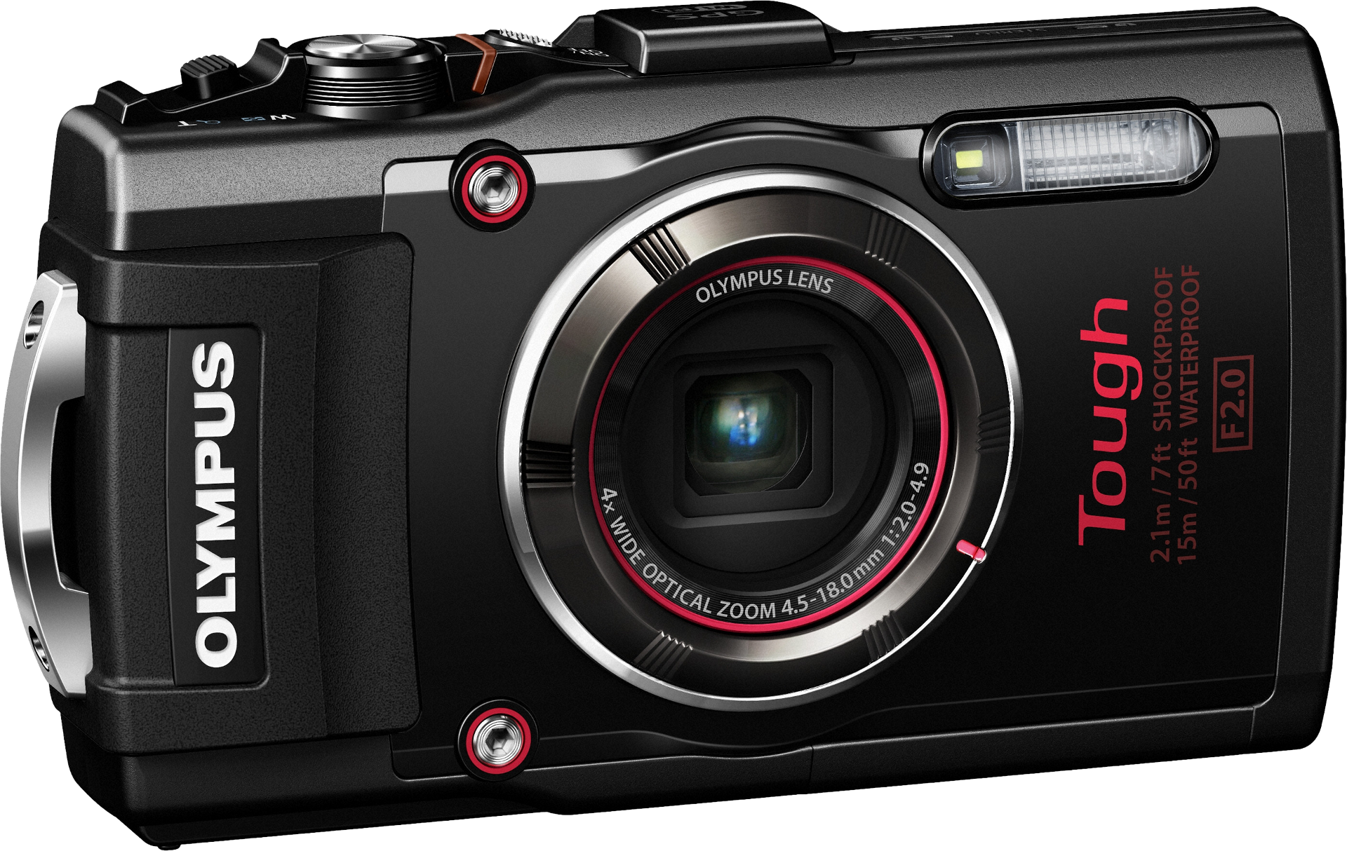 OLYMPUS TG-4 fekete digitális fényképezőgép