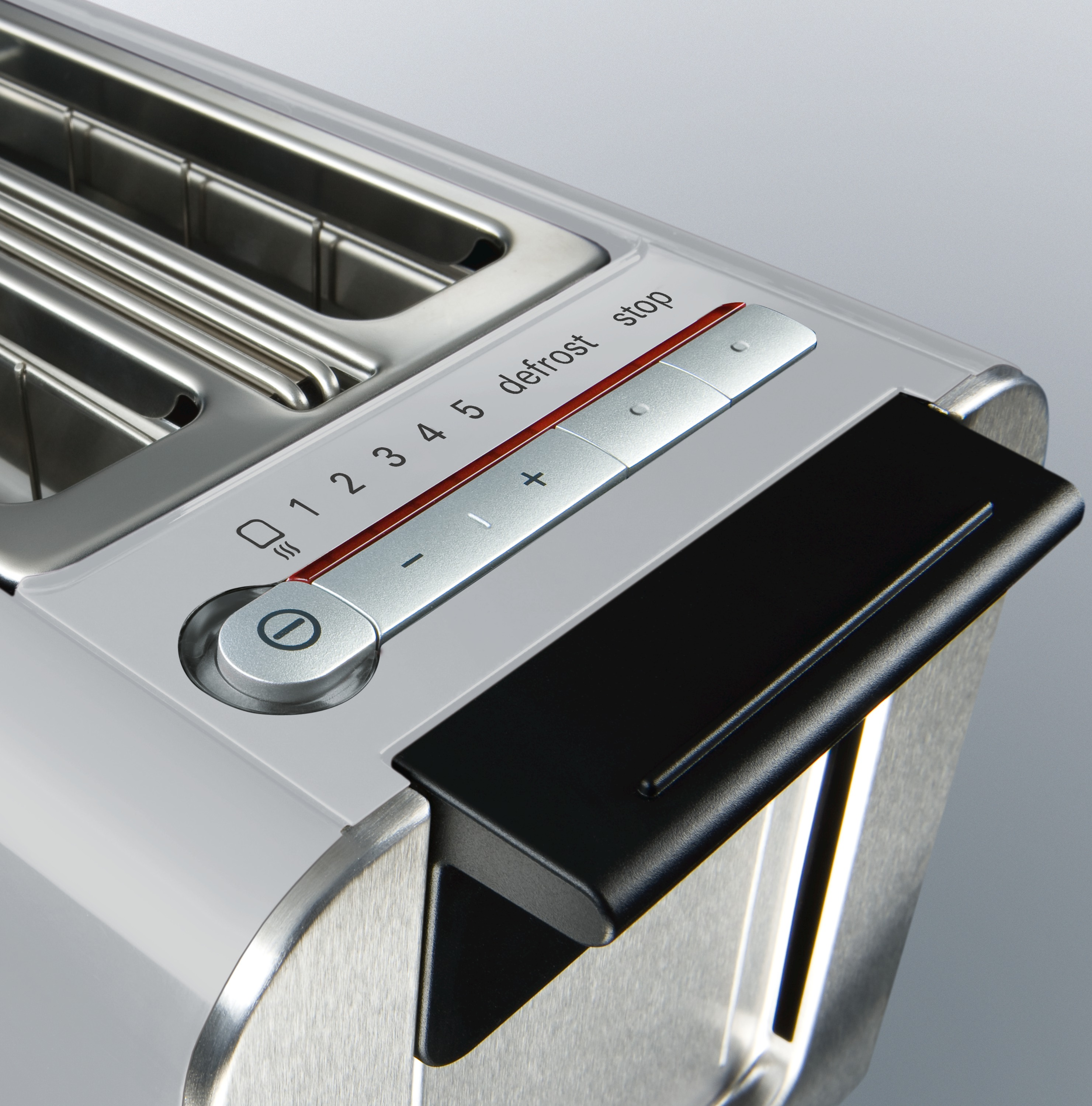 SIEMENS TT86105 sensor for senses Toaster Urban grey/Schwarz (860 Watt, Schlitze: 2)