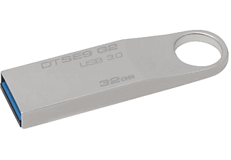 Pendrive 32GB - Kingston DataTraveler SE9 G2, USB 3.0, plateado