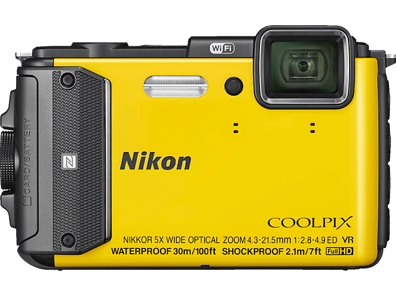 Cámara acuática | Nikon AW130 Amarillo