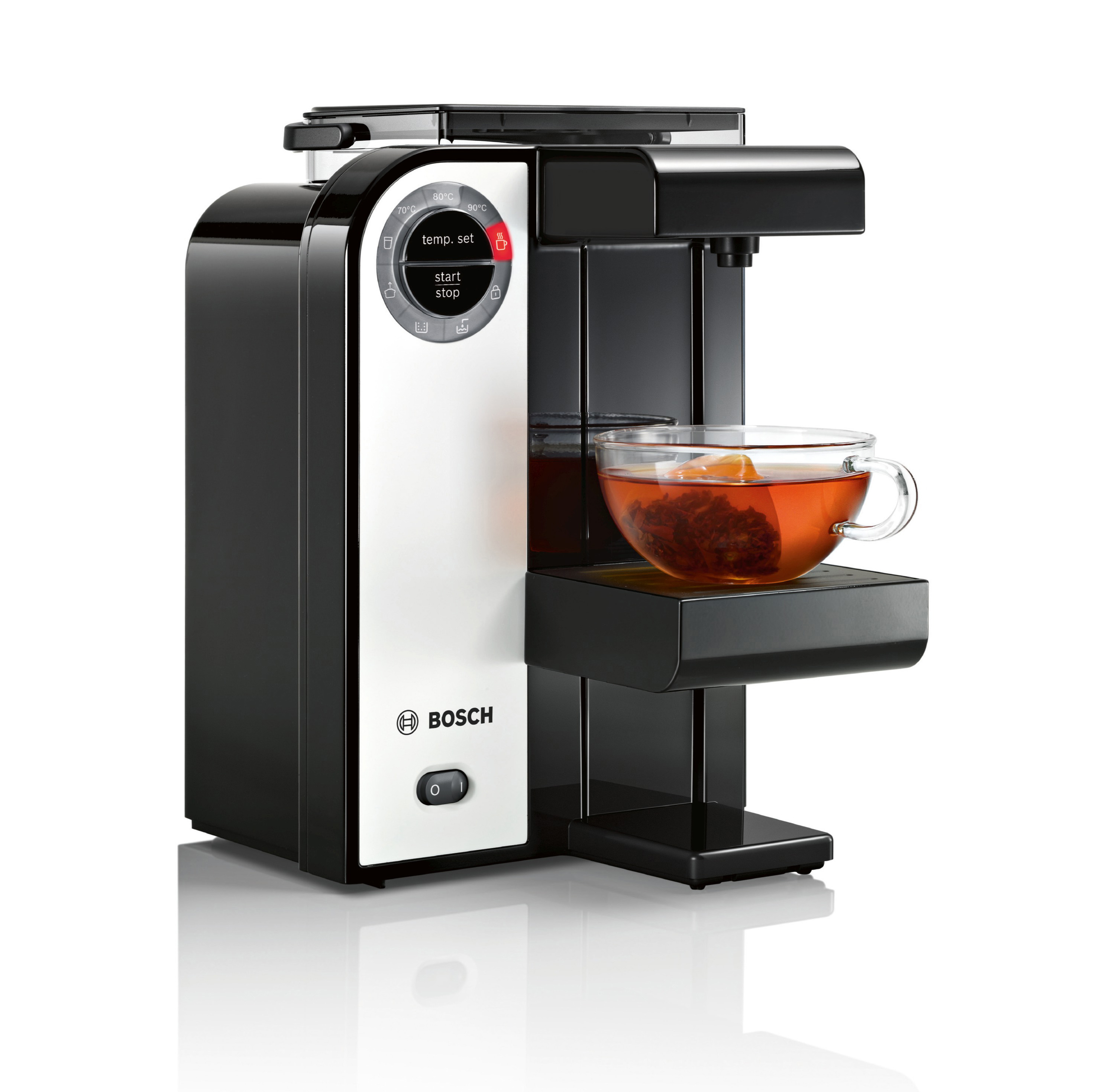 BOSCH THD 2023 Wasserkocher, Schwarz/Weiß