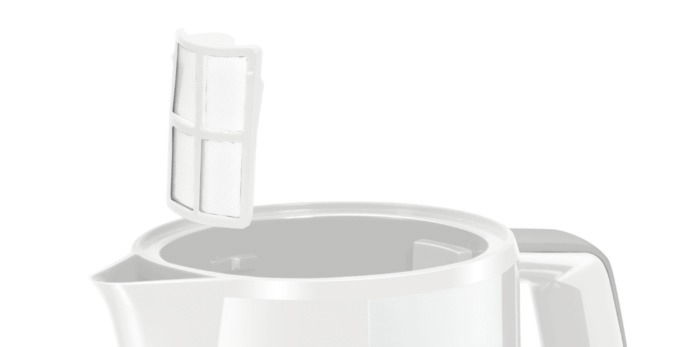 BOSCH TWK 3A 011 Wasserkocher, Weiß