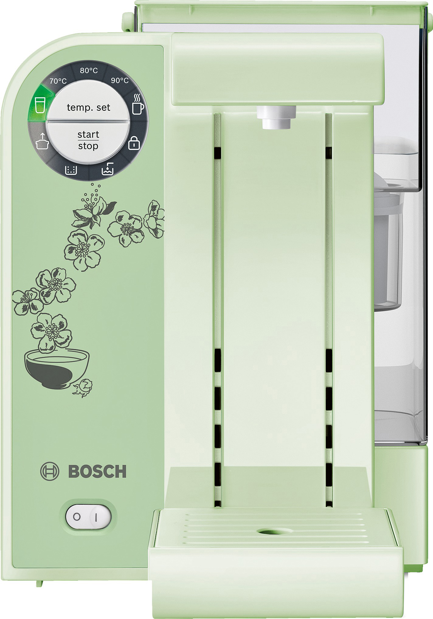 BOSCH THD2026 Teemachine (1600 Watt , Senchagrün)