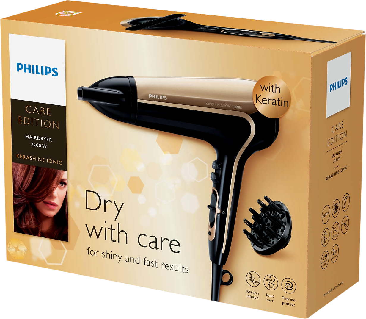PHILIPS HP8243/00 KeraShine hajszárító