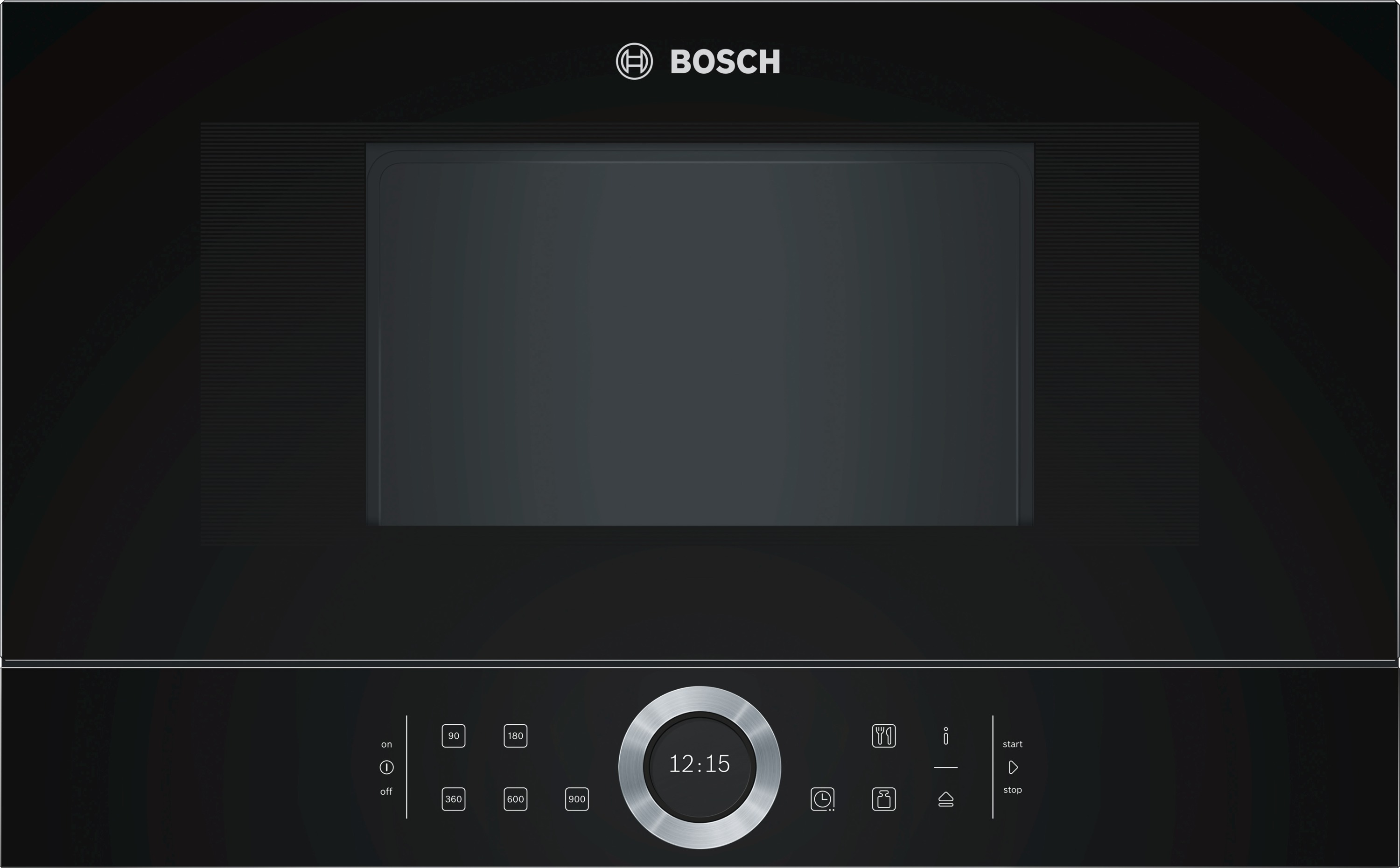 BOSCH BFL 634 GB1 SCHWARZ, Mikrowelle (900 Watt)