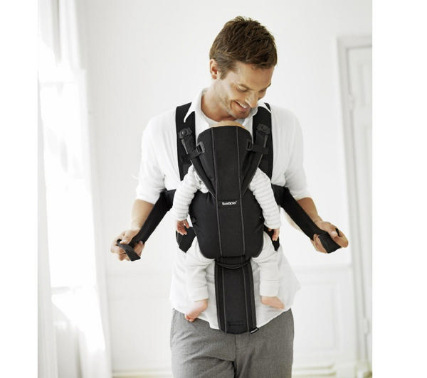 BABYBJORN BB960474 Kanguru Miracle Black/Brown Organik