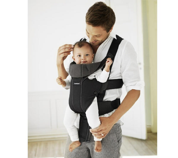 BABYBJORN BB960474 Kanguru Miracle Black/Brown Organik