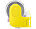 BOSCH MUM54Y00 - Küchenmaschine (Weiß/Gelb)
