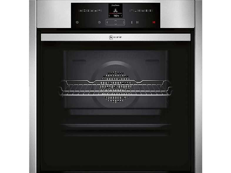 NEFF BCR4522N - B45CR22N0, Backofen (Einbaugerät, 71 l, 596 mm breit), Slide&Hide