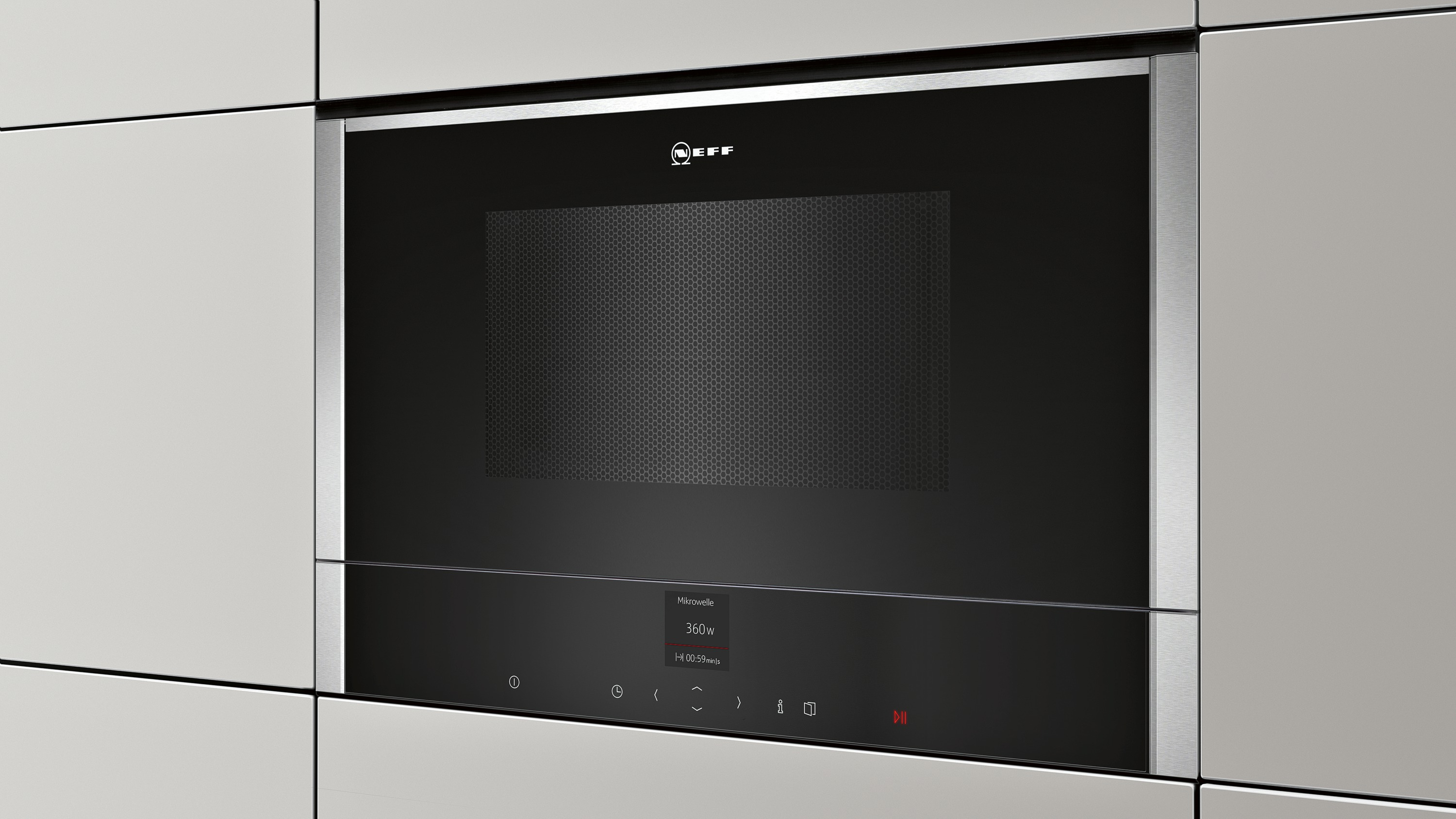 NEFF CGR1700N, Mikrowelle (900 Watt, Grillfunktion)