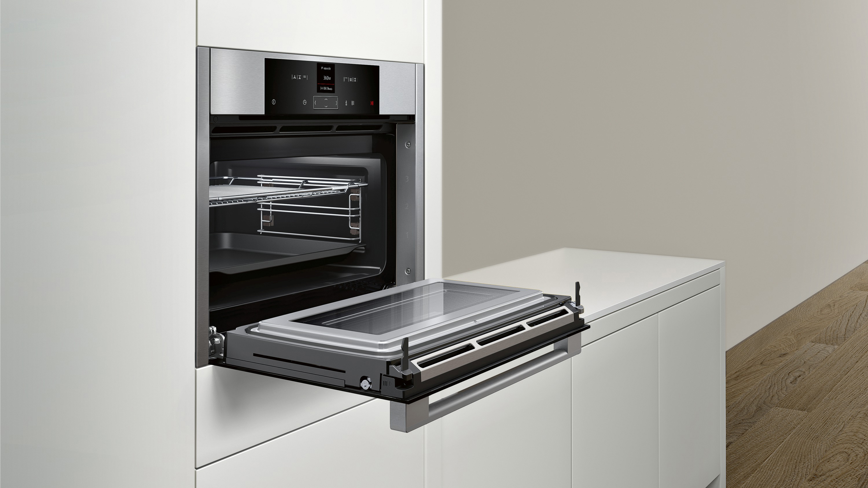 NEFF CMR 1502 N - C15MR02N0, Backofen (Einbaugerät, 45 l, 596 mm breit)