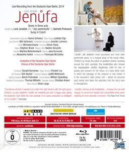 Kaune/Larmore/Hartmann/Elgr/Runnicles/+ - Jenufa  - (Blu-ray)