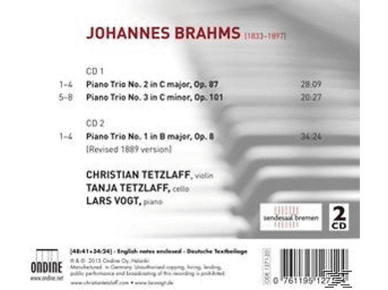 Thumbnail - Vogt / Tetzlaff - Klaviertrios 1-3 (CD)