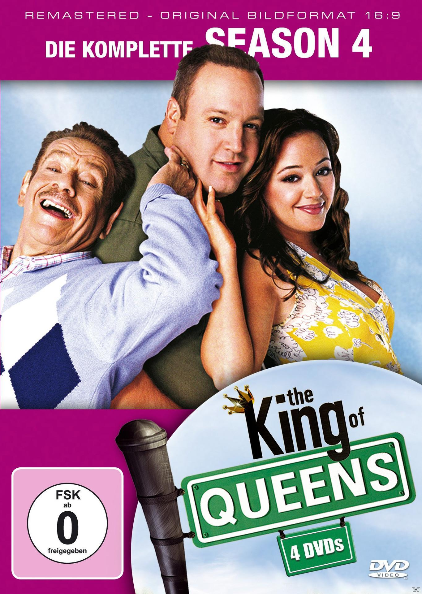 4 DVD King Queens Staffel - of The