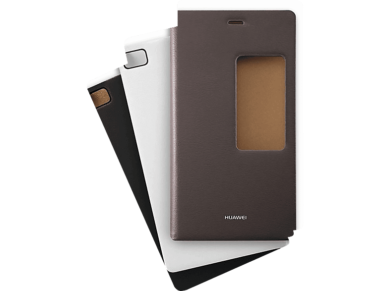 Cover Huawei, P8, Flip P8, Bookcover, View HUAWEI Weiß 51990826