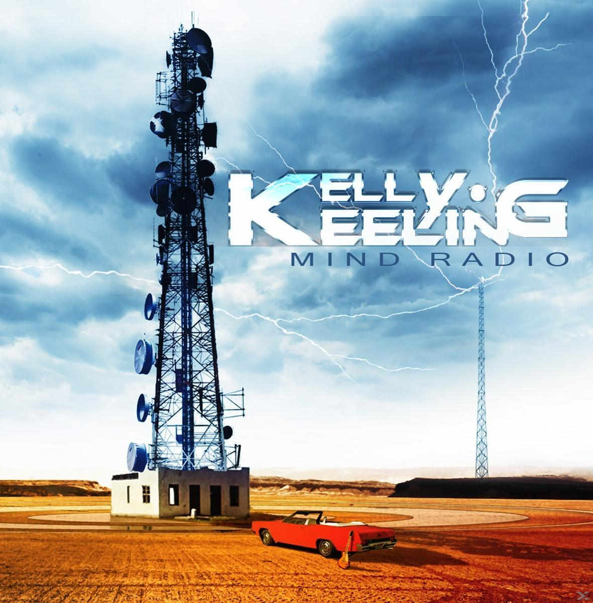 Album borítója. Egy rádiótorony és egy autó viharos ég alatt. Szöveg: Kelly Keeling Mind Radio.