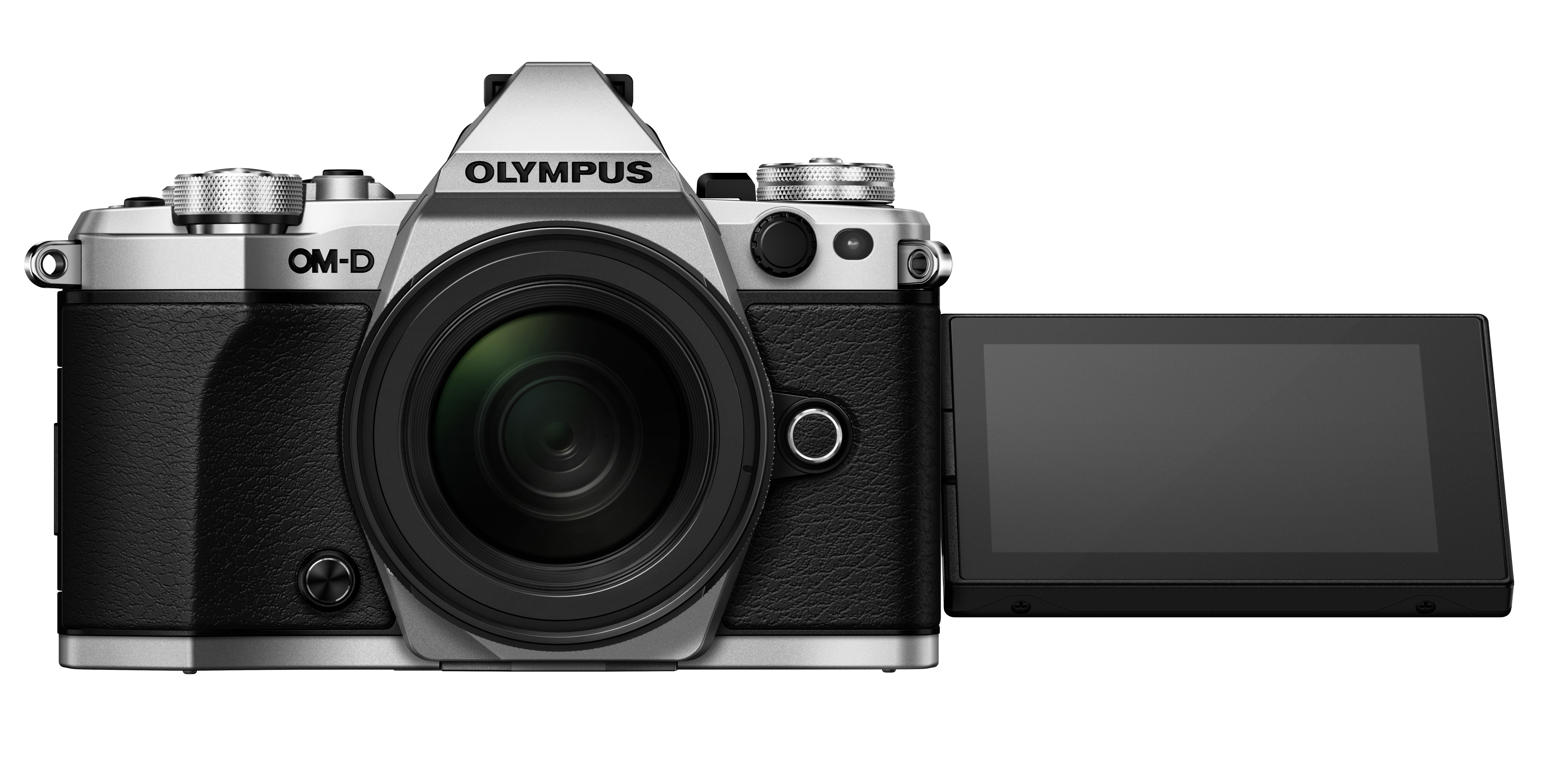 OLYMPUS OM-D E-M5 Mark II Systemkamera mit Objektiv 14-150 mm, 7,6 cm Display Touchscreen, WLAN