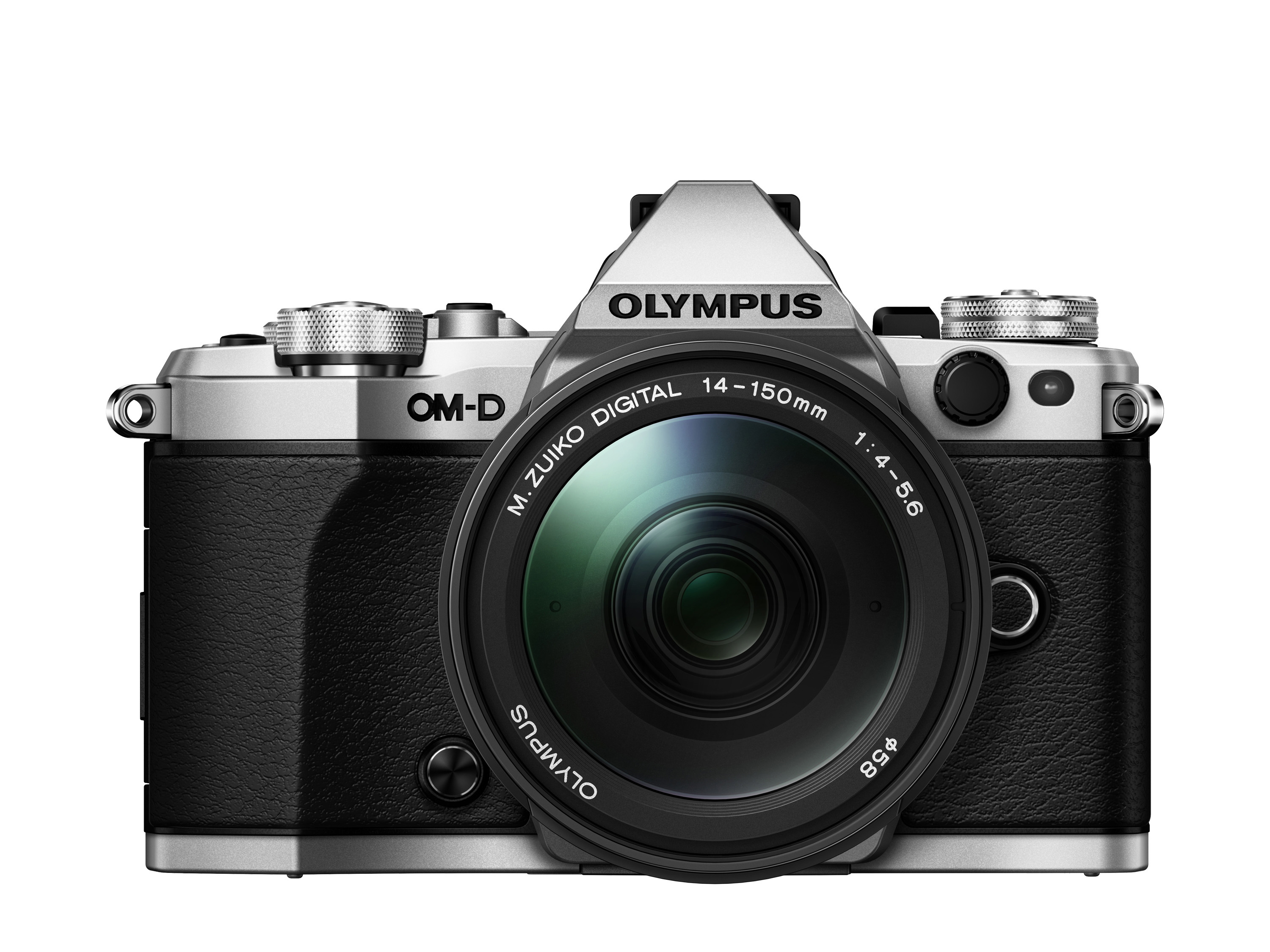 OLYMPUS OM-D E-M5 Mark II Systemkamera mit Objektiv 14-150 mm, 7,6 cm Display Touchscreen, WLAN