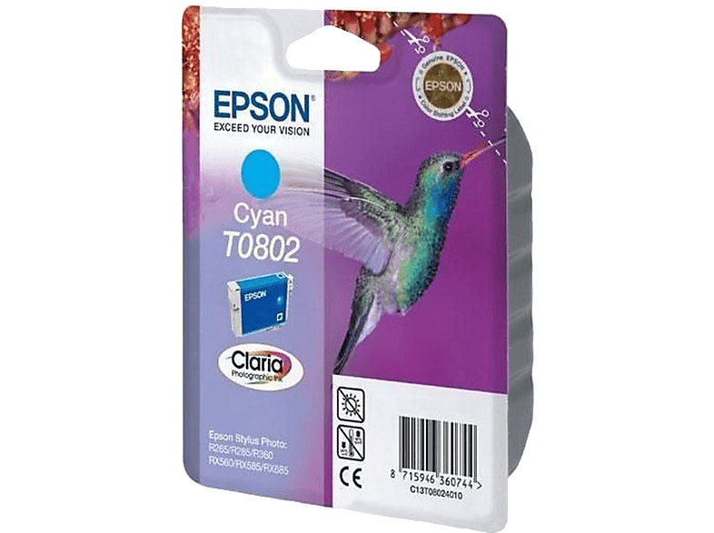 EPSON T0802 Cyan (C13T08024010)