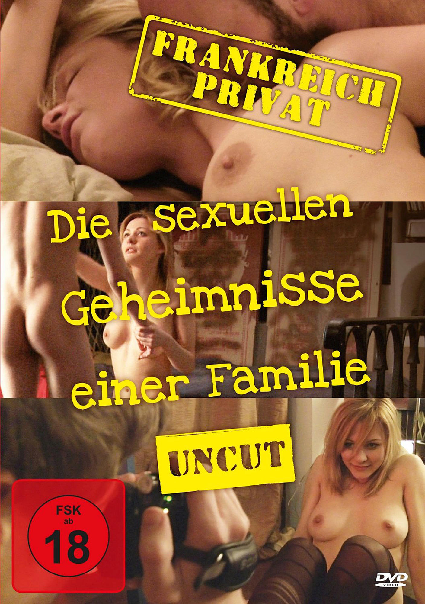 Auf dem DVD-Cover sind nackte Frauen in mehreren Szenen zu sehen.