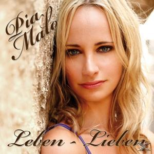 Gesicht einer Frau auf einem CD-Cover. Blond, schaut den Betrachter an, mit Text.