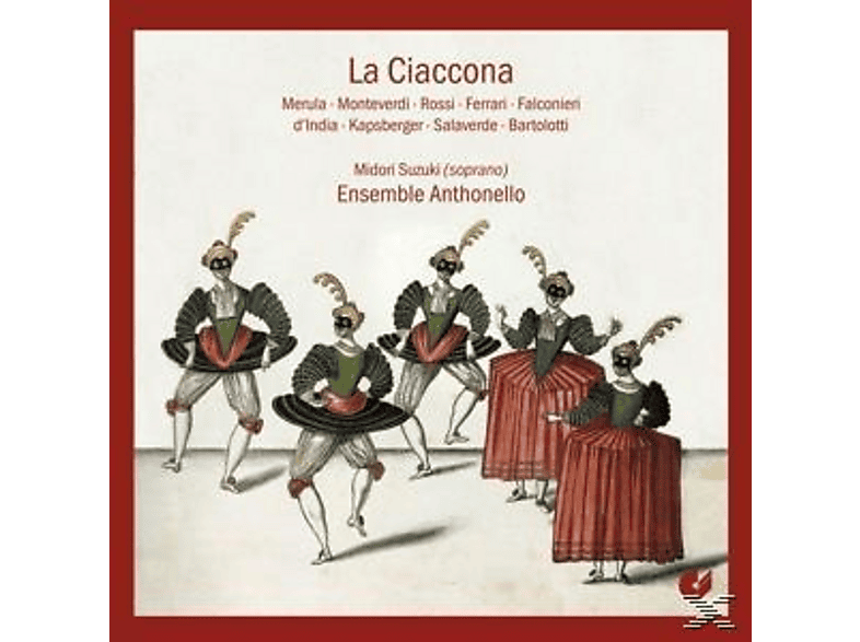 Thumbnail - Anthonello Ensemble, Midori Suzuki - La Ciaccona-Arien & Folias (CD)