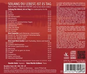 VARIOUS - Solang Du Lebest, Ist Es Tag-Liederzyklus  - (CD)